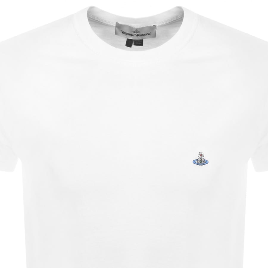 Alternative Image for ProductVivienne Westwood Orb Logo T Shirt White2